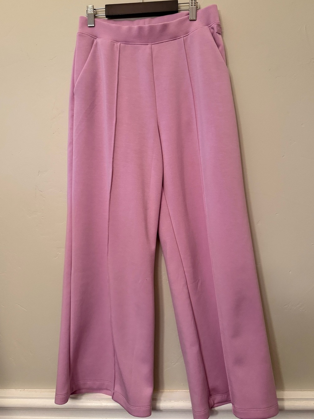 VSX Victoria’s Secret Pink Pintuck Wide Leg Loungewear Pants, Small SHORT